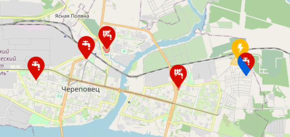 Тепло и воду отключат в разных районах Череповца 12 ноября