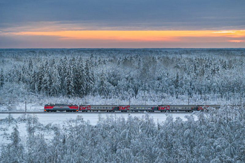 Жители Вологды впервые смогут поехать к Деду Морозу на поезде «Мороз-экспресс» 