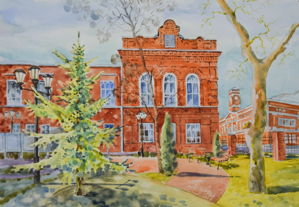 Музейный дворик.jpg Музейный дворик.jpg